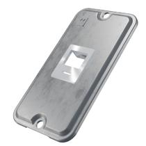 Tampa em Alumínio para Módulos TP 28 + 1 MCRJ sem Pintura KIT 1/2 E 3/4 - E011022503 - WETZEL