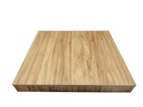 Tampa em MDF para Fogão com mesa de vidro de 4 Bocas com dimensões de até 63cm x 61cm cor Madeirado Rústico