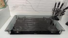 Tampa em Vidro Para Cooktop Muller / Fischer / Philco 5 Bocas ( 77x46cm ) Tampa em Vidro Para Cooktop Muller / Fischer / Philco 5 Bocas ( 77x46cm )