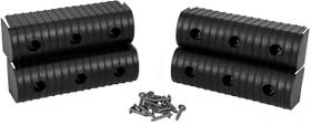Tampa Final para Envolvente de Borda Caliber 5x15 cm Preta 23053-BK
