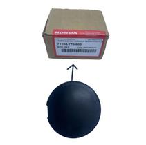 Tampa gancho dianteiro honda 71104tf0000 fit 09/12 preto peça genuína