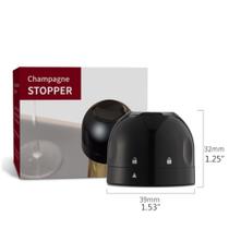 Tampa Garrafa de Vinho Champanhe Lacrador 3 Unidades