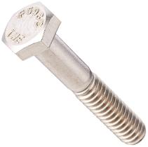 Tampa hexagonal de aço inoxidável Bolt Hillman 1/4-20 x 3,8 cm, pacote com 100