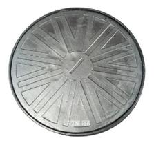 Tampa Inspeção 150mm Alumínio com Aro Tampa Inspeção 150mm Alumínio com Aro