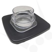 Tampa Jarra Copo Liquidificador Oster Quadrada Preta Com Dosador Tampa Jarra Copo Liquidificador Oster Quadrada Preta Com Dosador