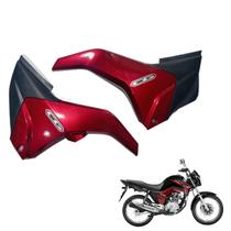 Tampa Lateral Cg Titan 150 Modelo 2014 / 2014 Par Completa Lado Filtro / Bateria Tampa Lateral Cg Titan 150 Modelo 2014 / 2014 Par Completa Lado Filtro / Bateria