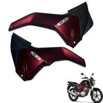 Tampa Lateral Cg Titan 150 Modelo 2014 2015 Par Carenagem Lateral Lado Filtro e Bateria Completa