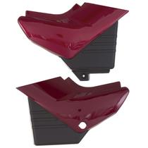 Tampa Lateral Cromo Forte Moto Yamaha YBR 125 2000 À 2008 (Par)