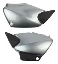 Tampa lateral injetada abs titan 125 2002 2003 prata