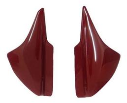 Tampa lateral injetada abs titan 150 2006 2007 2008 vermelha