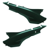 Tampa Lateral Moto Honda Biz 100 1998 À 2005 Cromo Forte