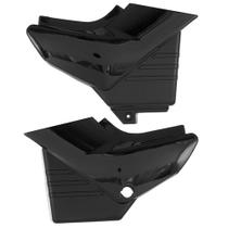 Tampa lateral (par) preta tork yamaha ybr 125 ate 2008