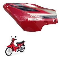 Tampa Lateral Phoenix Shineray Carenagem Xy50q Vermelha Dir