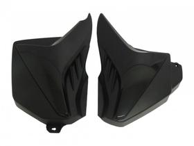 Tampa Lateral Sportive Honda Fan 125 2009 à 2013 Preto Injetado