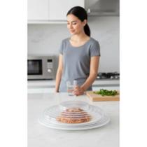 Tampa Microondas Anti-sujeira Pratos Limpos e Rápido