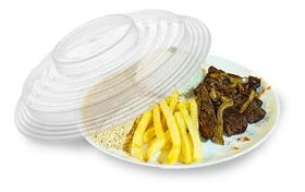 Tampa Microondas Bpa Free Protetora Alimento Comida Cozinha!