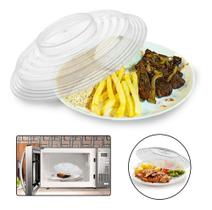 Tampa Microondas Bpa Free Protetora Alimento Comida Cozinha!