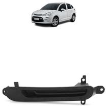 Tampa Moldura Parachoque Dianteiro C3 2013 2014 2015 2016 2017 Preto Drl