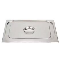 Tampa P/ Cuba Gastronomica Inox Gn 1/2 Sem Recorte Buffet