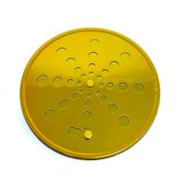 Tampa P/ Ralo Grelha Redonda 15cm Abre/ Fecha Dourado Tampa P/ Ralo Grelha Redonda 15cm Abre/ Fecha Dourado