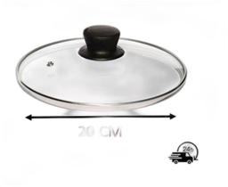 Tampa Panela Caçarola E Frigideira Puxador Pegador Vidro