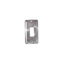 Tampa para 1 interruptor 3/4'' galvanizada - wale