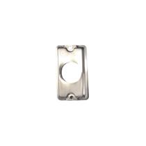 Tampa para 1 tomada redonda 3/4'' galvanizada - wale Tampa para 1 tomada redonda 3/4'' galvanizada - wale