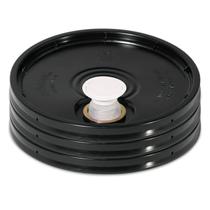 Tampa para balde Meranti de 18,9 litros com bico de vazamento e junta, pacote com 3