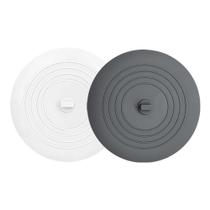 Tampa para Banheira JIANGXINI 15 cm Plugue de Dreno de Silicone 2 unidades