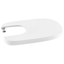 Tampa para Bidê com Queda Amortecida Beyond Roca Branco Brilhante Tampa para Bidê com Queda Amortecida Beyond Roca Branco Brilhante