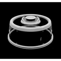 Tampa para bolo - funciona em qualquer prato - vedação sucção à vácuo - Tramontina