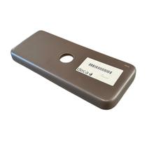 Tampa para caixa acoplada quadra marrom fosco