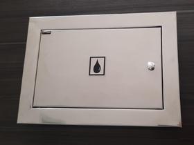 Tampa para caixa hidrometro inox design inovador luxo vicmar