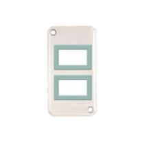 Tampa para condulete 1" com 2 postos horizontal