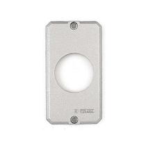 Tampa para Condulete Tampa Redonda Alumínio 3-4'' Linha Condulete para Instalações Elétricas Prata Tampa para Condulete Tampa Redonda Alumínio 3-4'' Linha Condulete para Instalações Elétricas Prata