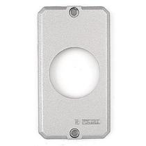 Tampa para Condulete Tramontina 1/2" e 3/4" com 1 Posto Redondo e com Pintura Eletrostática a Pó Tampa para Condulete Tramontina 1/2" e 3/4" com 1 Posto Redondo e com Pintura Eletrostática a Pó