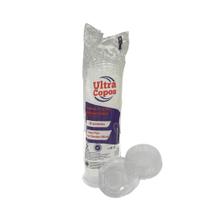 Tampa para Copo de isopor de 180ml Ultratherm com 50 unidades - Ultra Descartáveis