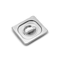 Tampa para Cuba Gastronômica GN 1/6 Vaccarin - Aço Inox e Modelo Europeu Tampa para Cuba Gastronômica GN 1/6 Vaccarin - Aço Inox e Modelo Europeu