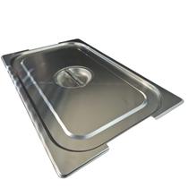TAMPA PARA CUBA GN GASTRONÔMICA INOX 1/1 COM RECORTE BUFFET 32,5x53CM