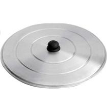 Tampa para Disco Tampa Disco 16'' Alumínio Zincado Resistente Uso Profissional Prata Papaléguas