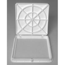 Tampa para esgoto 30x30 com Aro Tampão Reforçado