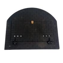 Tampa para Forno Túnel de Ferro Fundido Campeiro Porta Tampa para Forno Túnel de Ferro Fundido Campeiro Porta