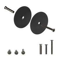 Tampa para furo de maçaneta Naubea 6,6 cm preto fosco Tampa para furo de maçaneta Naubea 6,6 cm preto fosco