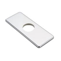 Tampa para furo de pia de banheiro BWE 15 cm em aço inoxidável cromado