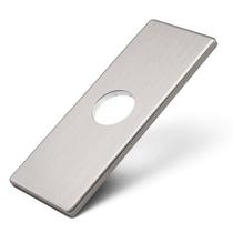 Tampa para furo de pia Greenspring 16 cm em aço inox escovado níquel
