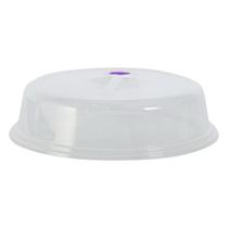 Tampa Para Micro-Ondas Alta Protetora de Alimentos Livre de BPA Com Válvula De Plástico Tampa Para Micro-Ondas Alta Protetora de Alimentos Livre de BPA Com Válvula De Plástico