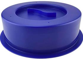 Tampa para Micro-ondas Azul 24cm Tupperware