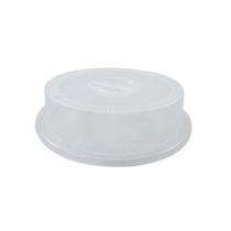 Tampa Para Micro-ondas Redonda Plasútil Transparente 27 cm 748 - PLASUTIL