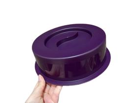 Tampa para microondas beringela da tupperware