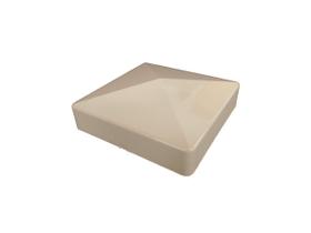 Tampa para Poste de Vinil Vinyl Solutions 13 x 13 cm, Tom Tan, Piramidal Tampa para Poste de Vinil Vinyl Solutions 13 x 13 cm, Tom Tan, Piramidal